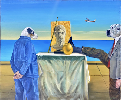 Enes Timuçin imzalı tablo — Akrilik Boya, 100×120 cm, 10.000 TL müzayede satışı