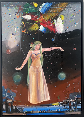 Melikşah Yıldırım imzalı tablo — Yağlı Boya, 100×70 cm, 4.500 TL müzayede satışı