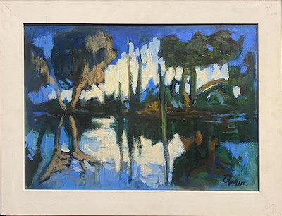 Öznur Eren imzalı tablo — Yağlı Boya, 35×50 cm, 6.500 TL müzayede satışı