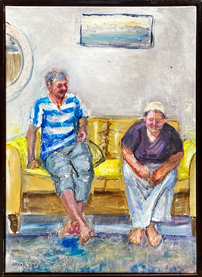 Semra Çelik imzalı tablo — Yağlı Boya, 40×60 cm, 5.500 TL müzayede satışı