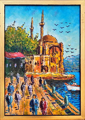 Serdar Kar imzalı tablo — Yağlı Boya, 35×50 cm, 2.000 TL müzayede satışı
