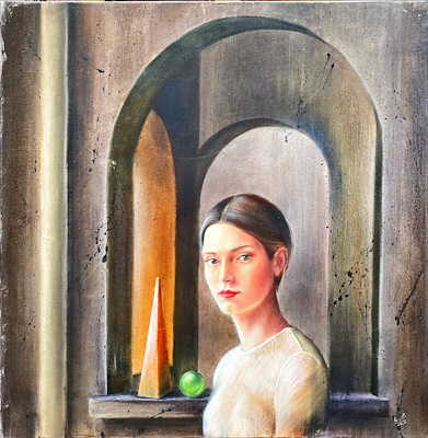 Shima Najafi imzalı tablo — Akrilik Boya, 80×80 cm, 5.000 TL müzayede satışı