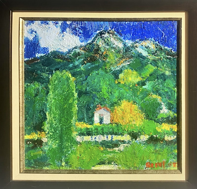 Resul Aytemür imzalı tablo — Yağlı Boya, 50×50 cm, 50.000 TL müzayede satışı
