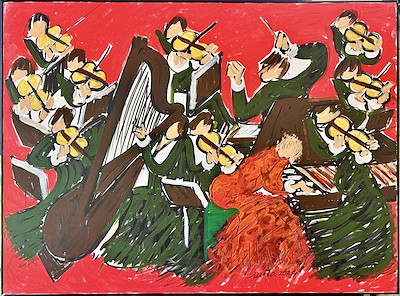 Suna Özkalan imzalı tablo — Yağlı Boya, 60×80 cm, 27.000 TL müzayede satışı