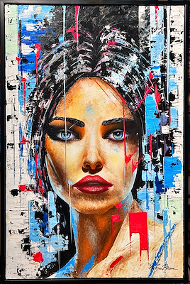 Mehmet Emin Birsen imzalı tablo — Yağlı Boya, 97×67 cm, 5.500 TL müzayede satışı