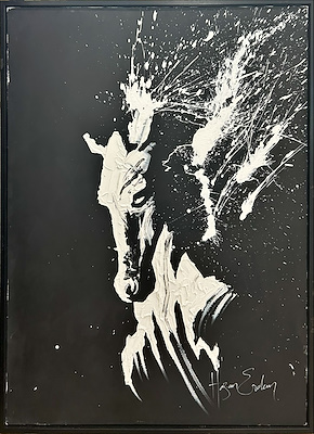 Hasan Erdem imzalı tablo — Yağlı Boya, 120×90 cm, 11.000 TL müzayede satışı