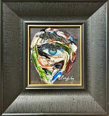 Züleyha İnan imzalı tablo — Yağlı Boya, 19×14 cm, 5.500 TL müzayede satışı