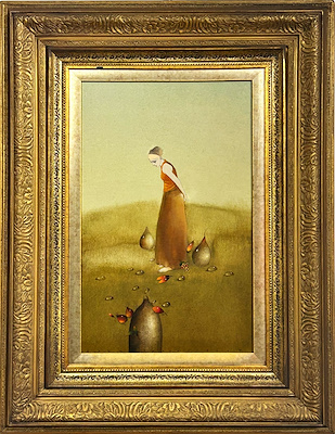 Mahmut Karatoprak imzalı tablo — Yağlı Boya, 81×63 cm, 180.000 TL müzayede satışı