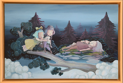 Aysun Öz imzalı tablo — Akrilik Boya, 60×90 cm, 24.000 TL müzayede satışı