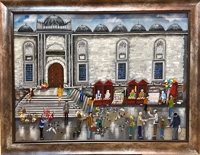 Mehmet Dölek imzalı tablo — Yağlı Boya, 50×70 cm, 4.000 TL müzayede satışı