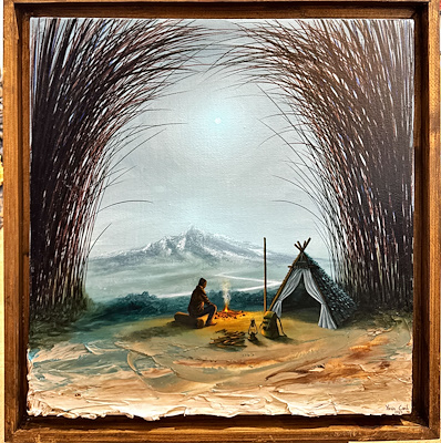 Yasin Canlı imzalı tablo — Yağlı Boya, 50×50 cm, 15.000 TL müzayede satışı