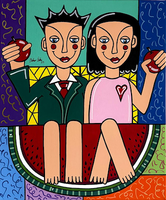 Bahar Özka imzalı tablo — Akrilik Boya, 60×50 cm, 2.000 TL müzayede satışı