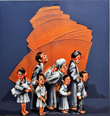 Gülbuğ Mukaddes imzalı tablo — Yağlı Boya, 50×50 cm, 11.000 TL müzayede satışı