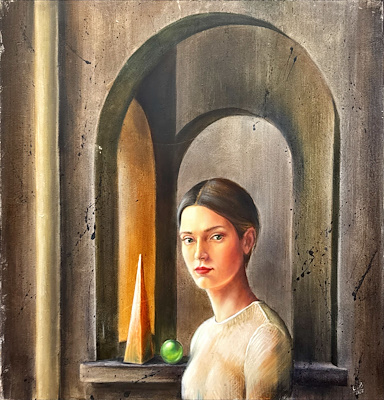 Shima Najafi imzalı tablo — Yağlı Boya, 80×80 cm, 6.500 TL müzayede satışı