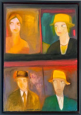 Mehmet Güreli imzalı tablo — Yağlı Boya, 70×50 cm, 39.000 TL müzayede satışı