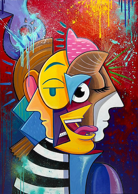 Melih Polat imzalı tablo — Yağlı Boya, 140×100 cm, 160.000 TL müzayede satışı