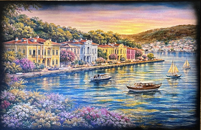 Tolga Ezel imzalı tablo — Yağlı Boya, 50×70 cm, 27.000 TL müzayede satışı