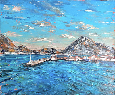 Onur Arıkan imzalı tablo — Yağlı Boya, 50×60 cm, 43.000 TL müzayede satışı