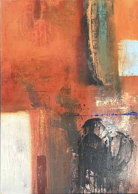 Şahin Nabizade imzalı tablo — Akrilik Boya, 80×60 cm, 42.000 TL müzayede satışı