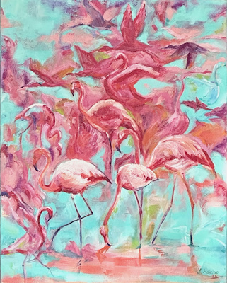 Aysel Kamacı imzalı tablo — Yağlı Boya, 40×30 cm, 3.000 TL müzayede satışı