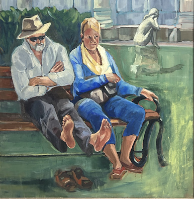 Çiler Süyev imzalı tablo — Yağlı Boya, 100×100 cm, 40.000 TL müzayede satışı