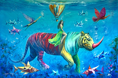 Mahşid Muçhani imzalı tablo — Yağlı Boya, 80×120 cm, 36.000 TL müzayede satışı