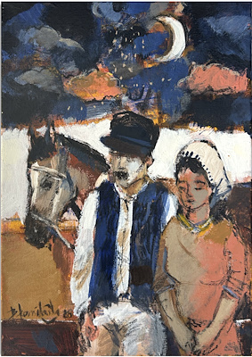 Baran Kamiloğlu imzalı tablo — Yağlı Boya, 35×25 cm, 4.500 TL müzayede satışı