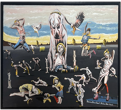 Hakan Ada imzalı tablo — Yağlı Boya, 50×70 cm, 12.000 TL müzayede satışı