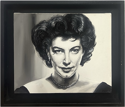 Sayat Uşaklıgil imzalı tablo — Yağlı Boya, 40×50 cm, 10.000 TL müzayede satışı