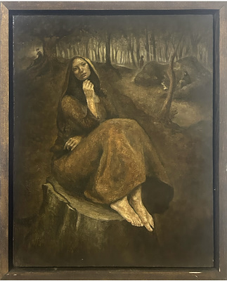 Hasan Baykuş imzalı tablo — Yağlı Boya, 40×30 cm, 5.000 TL müzayede satışı