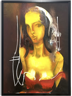 Assim Resuloğlu imzalı tablo — Yağlı Boya, 80×60 cm, 12.000 TL müzayede satışı