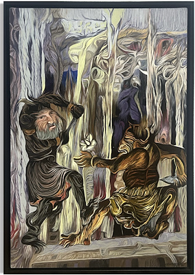 Caner Karavit imzalı tablo — Yağlı Boya, 100×70 cm, 21.000 TL müzayede satışı