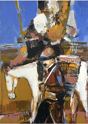 Baran Kamiloğlu imzalı tablo — Yağlı Boya, 35×25 cm, 4.500 TL müzayede satışı