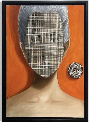 Ali Özkayın imzalı tablo — Karışık Teknik, 50×40 cm, 2.500 TL müzayede satışı