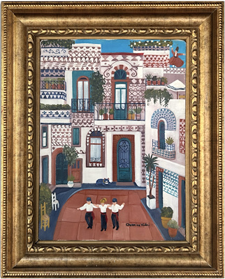 Chermine Vidori imzalı tablo — Yağlı Boya, 40×30 cm, 17.000 TL müzayede satışı