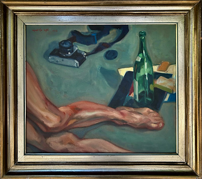 Mustafa Özel imzalı tablo — Yağlı Boya, 50×60 cm, 12.000 TL müzayede satışı