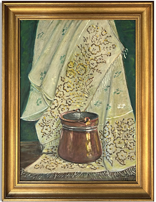 Nimet Berdan imzalı tablo — Yağlı Boya, 65×50 cm, 33.000 TL müzayede satışı