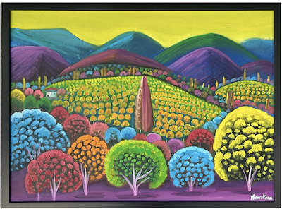 Hasan Kara imzalı tablo — Yağlı Boya, 60×80 cm, 11.000 TL müzayede satışı