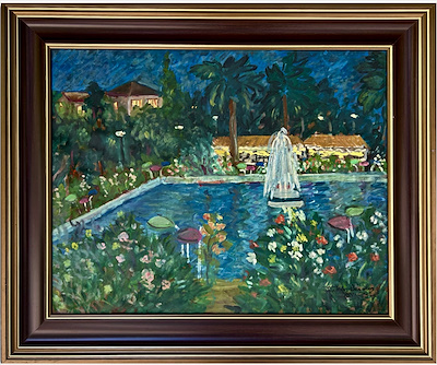 Türkan Berdan imzalı tablo — Yağlı Boya, 50×65 cm, 9.000 TL müzayede satışı