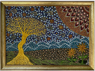 Mehmet Güçlü imzalı tablo — Akrilik Boya, 50×70 cm, 4.000 TL müzayede satışı