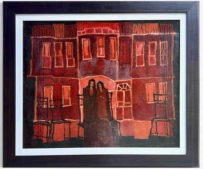 Birsel Bosut Gürbüz imzalı tablo — Yağlı Boya, 47×60 cm, 54.000 TL müzayede satışı