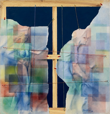 Hamparsum Demircioğlu imzalı tablo — Yağlı Boya, 125×125 cm, 60.000 TL müzayede satışı