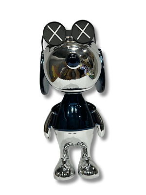 Snoopy Blue Kay Pears After imzalı tablo, 5.000 TL müzayede satışı