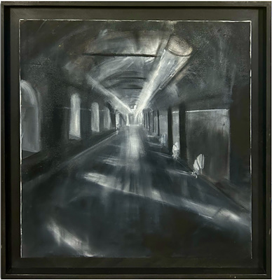 Derin Mira Sert imzalı tablo — Akrilik Boya, 80×80 cm, 6.000 TL müzayede satışı