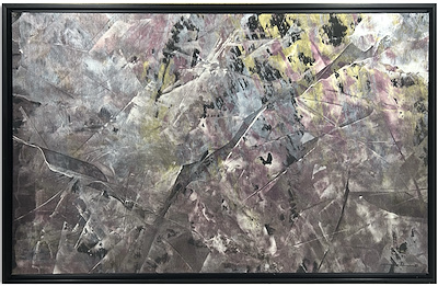Onur Çakır imzalı tablo — Akrilik Boya, 90×150 cm, 9.000 TL müzayede satışı