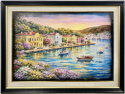 Tolga Ezel imzalı tablo — Yağlı Boya, 50×75 cm, 19.000 TL müzayede satışı