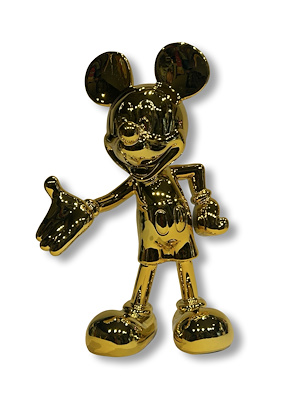 Mickey Welcome After imzalı tablo, 2.000 TL müzayede satışı