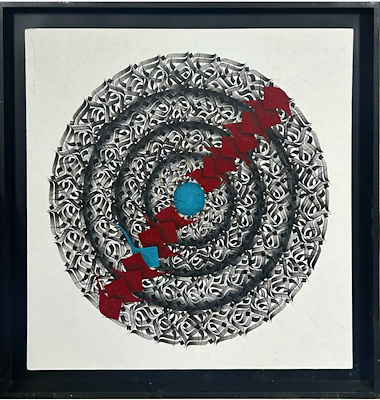 Serhat Diker imzalı tablo — Yağlı Boya, 100×100 cm, 14.000 TL müzayede satışı