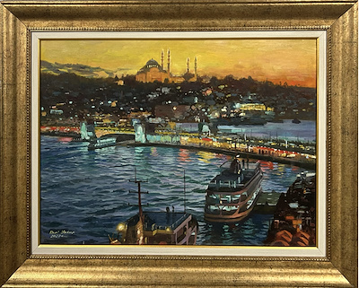 Nuri Fahri Yakup imzalı tablo — Yağlı Boya, 50×70 cm, 23.000 TL müzayede satışı