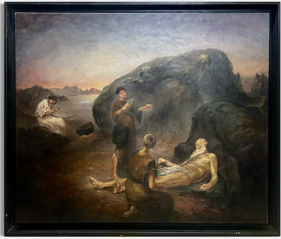 Hasan Baykuş imzalı tablo — Yağlı Boya, 80×100 cm, 25.000 TL müzayede satışı